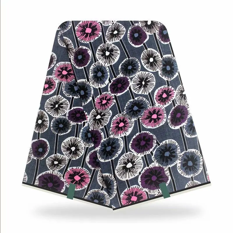 

ankara fabric african real wax print cotton new design 2021 tissus wax africain patchwork fabric for dress 6yard