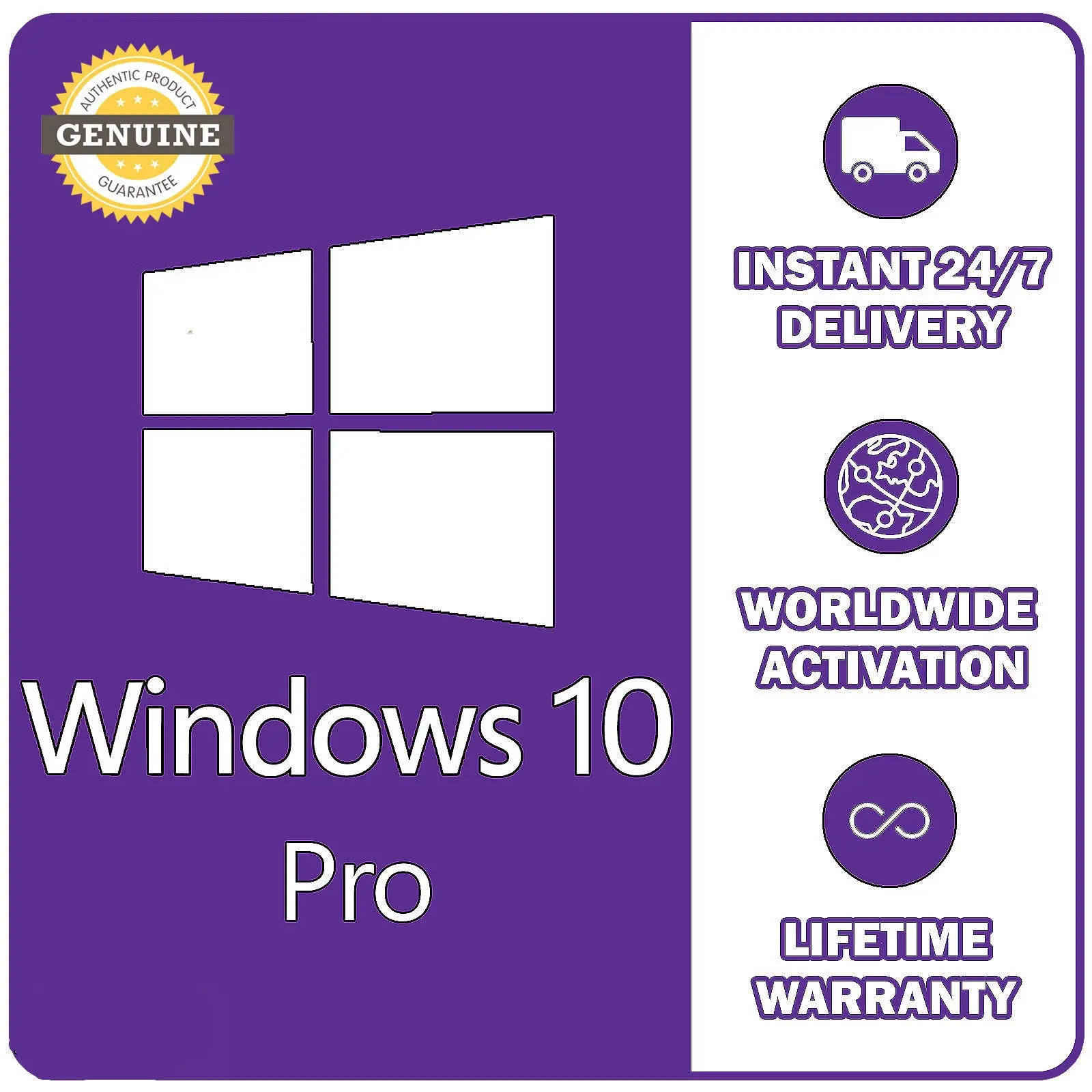 

Windows-10 Pro Global Key Works 32/64 Bit 2021 Any Country
