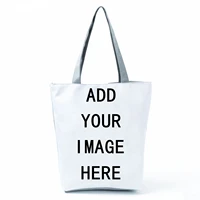 high quality travel foldable portable eco friendly handbag shoulder bag shopping bag cosmetic bag cartoon fashion custom pattern