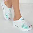 Новинка 2021, ортопедические женские тапочки Sabo, сандалии, обувь для медсестер, врачей, больниц, медицинские повседневные качественные мягкие удобные нескользящие Сабо