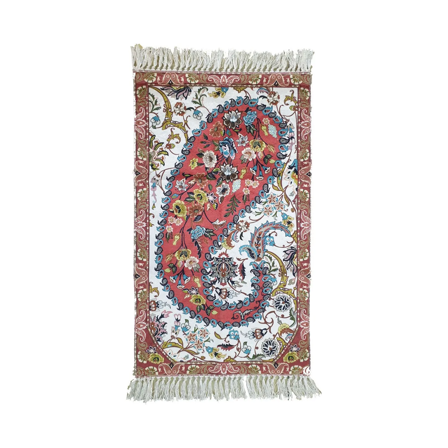 GREAT GIFT Eyteks Luxury Woven Children's Prayer Rug Red MUSLIM PASY TO USE EASY TO USE FREE SHİPPİNG