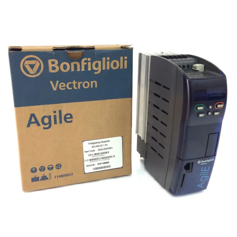 Bonfiglioli Frequency Inverters AGL402-02-1-FA 3 phase 380-480V 0.25kW 0.8A