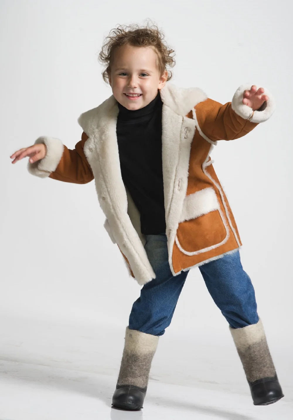 Дубленка Детская Натуральная Купить