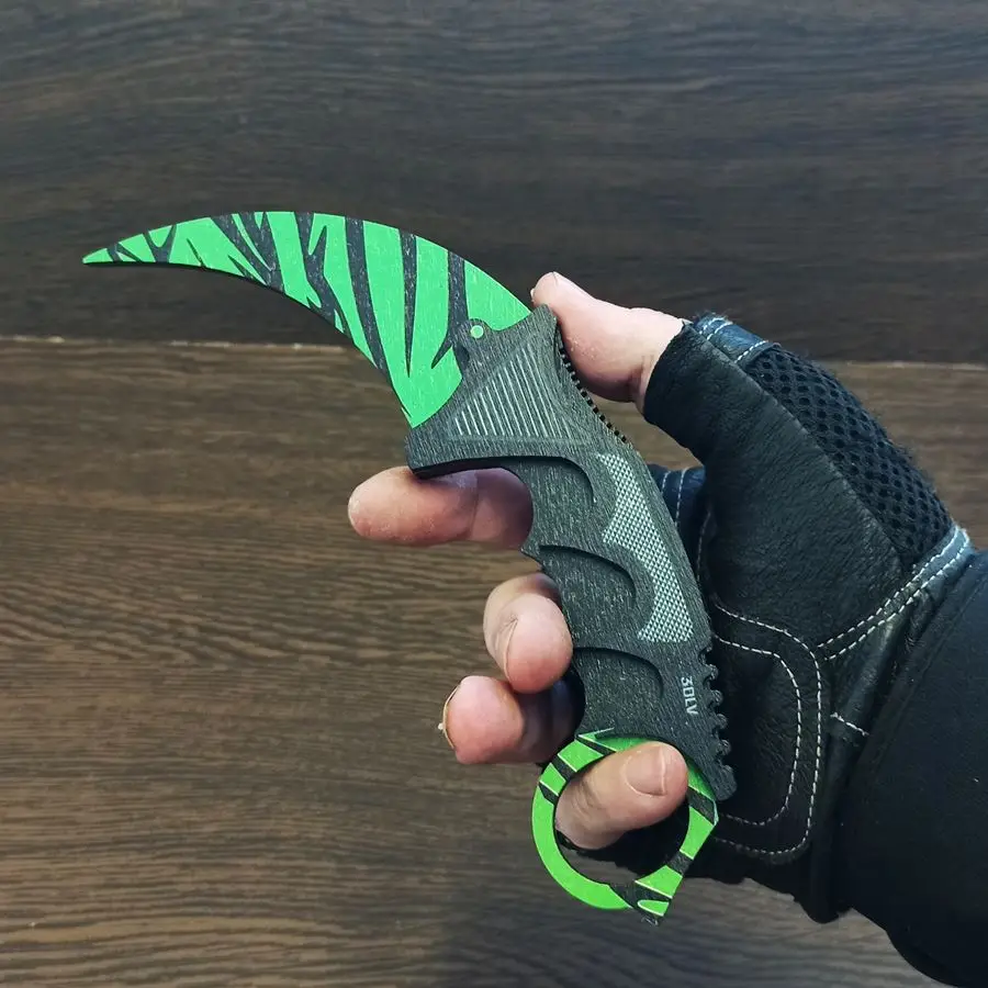 Нож karambit №3 CS:GO из дерева