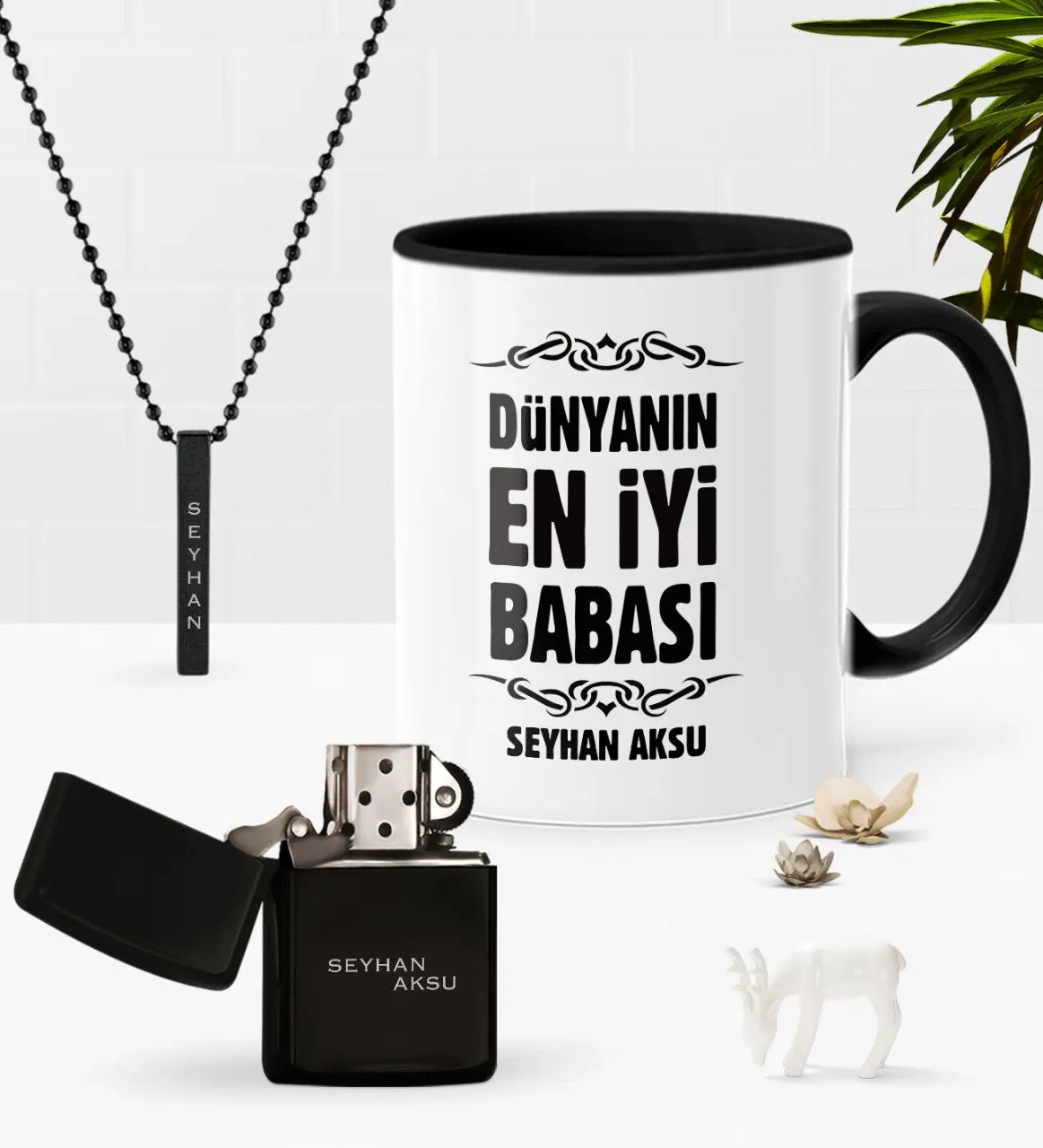 

Персонализированные МИР лучший отец черная кружка бензиновая Зажигалка Кулон Seti-6