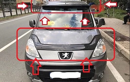 

Peugeot Tepee Front Window Sunshade 2009-