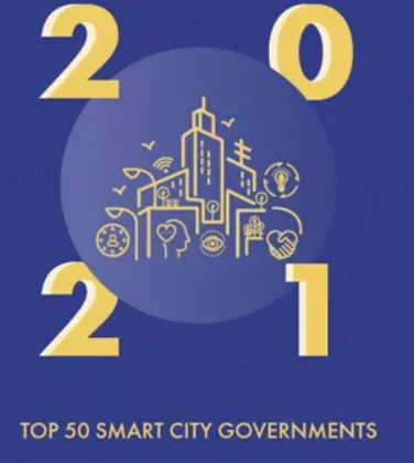 2021年“50强智慧城市政府”排行榜中国上榜城市9个 1 2021年“50强智慧城市政府”排行榜中国上榜城市9个