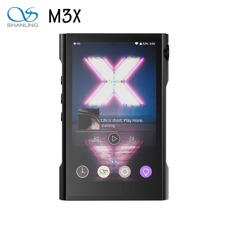 Портативный музыкальный плеер SHANLING M3X MQA Dual ES9219C DAC/AMP DSD256 32 бит/384 кГц 3 5 мм и 4