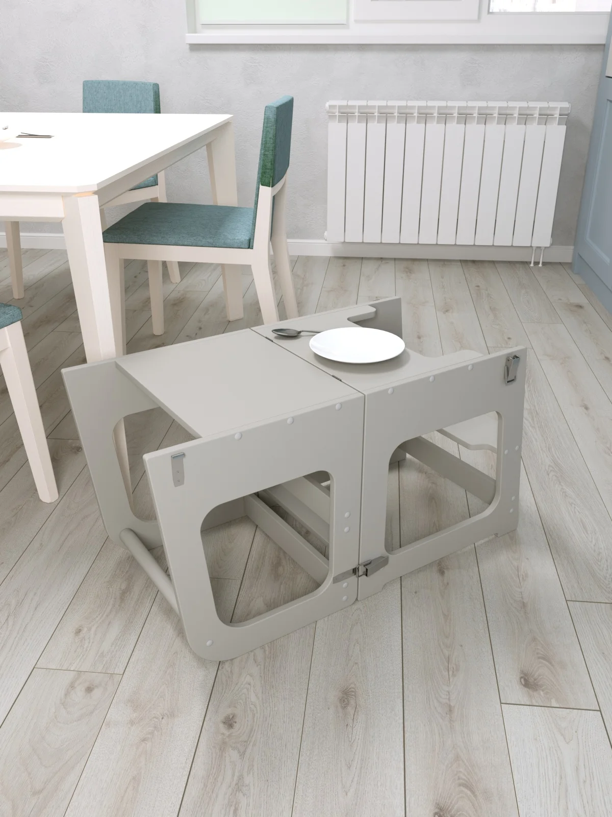 башня помощника 2в1 купить монтессори маленького PAPPADO | Мать и ребенок