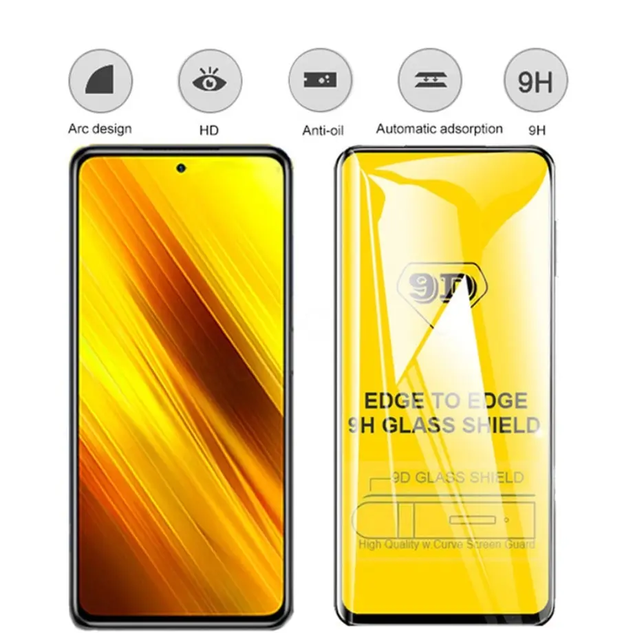3/5/10 шт./лот Закаленное стекло 9D для iPhone 5 11 13 Pro 12 Mini X XR XS MAX 7 8 6 6s Plus защитная пленка