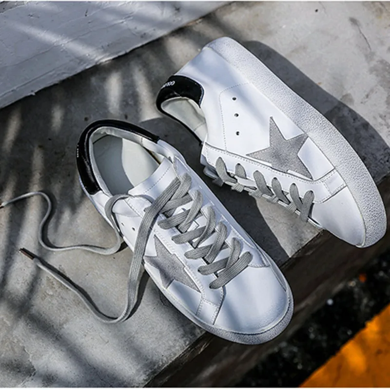 

2021 Multicolor Sneakers Shoes Woman Worn Out Super Star Golden Women Shoes Casual Vintage Sneakers Trend Sneaker Drop Shipping