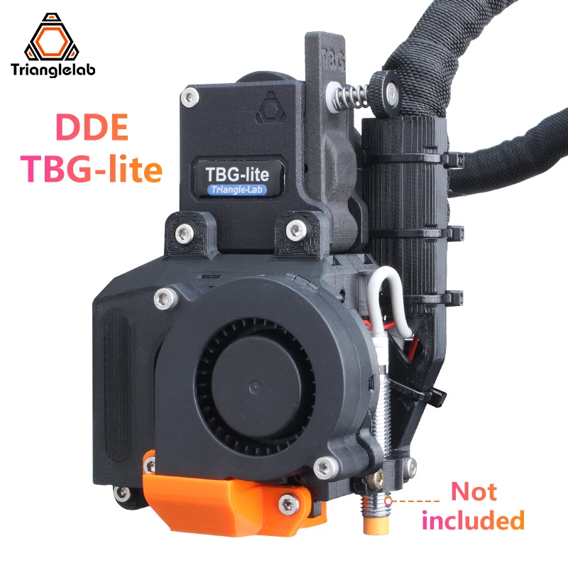 Экструдер Trianglelab DDE-TBG-lite DDE с прямым приводом для 3D принтера V6 HOTEND rapido hotend Ender3 Ender5