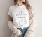 Футболка женская хлопковая Повседневная, модная хипстерская рубашка с графическим слоганом, винтажный топ с художественным рисунком