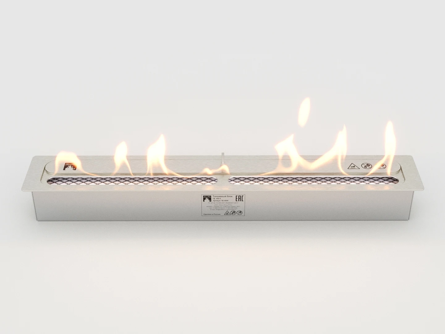 Биокамин Lux Fire 450 XS Встроенная Настольная установка для квартиры. Топливный