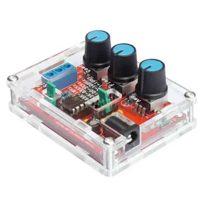 XR2206 DIY Signal Generator Генератор сигналов с корпусом 1Гц...1МГц синусоида прямоугольник
