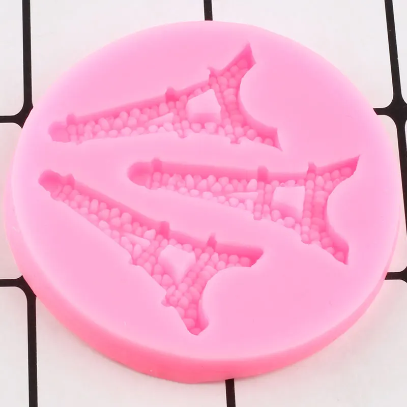 Силиконовая форма с Эйфелевой башней для помады инструменты украшения тортов