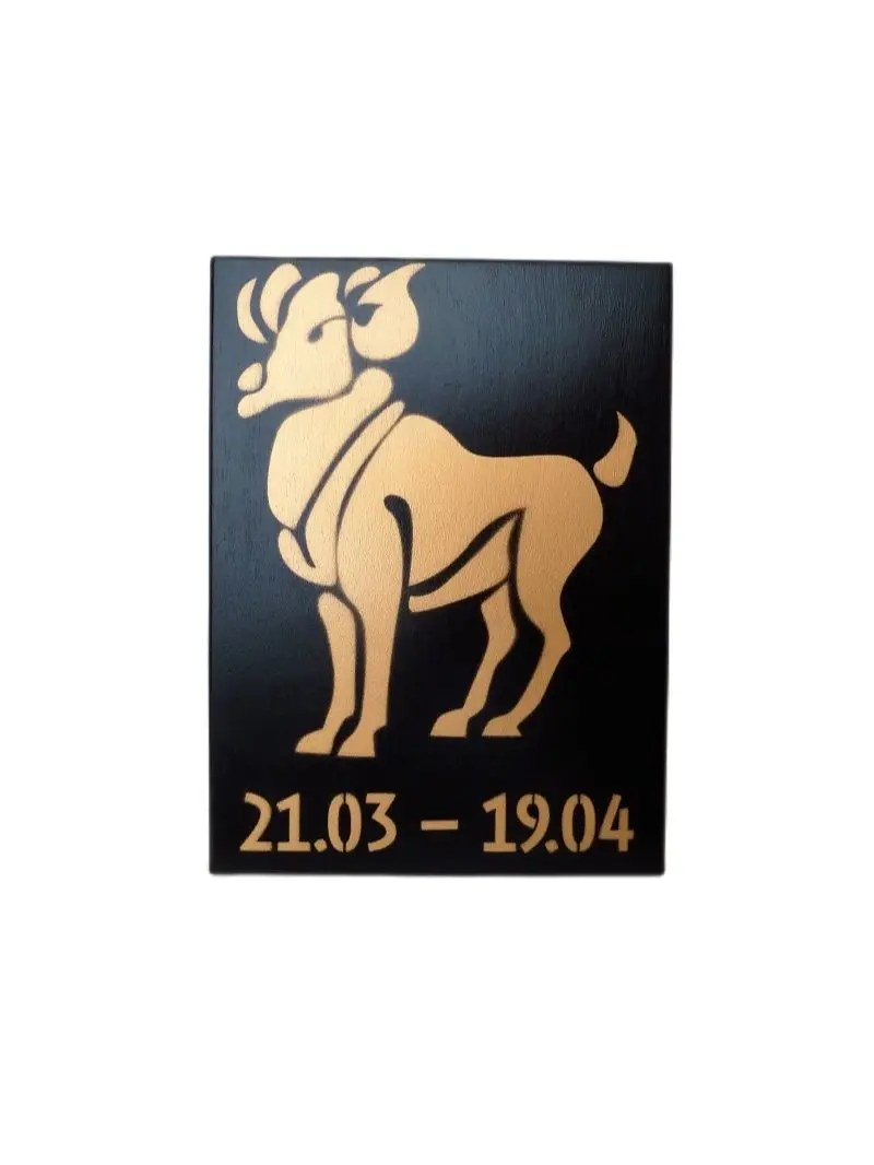 Ключница знак зодиака овен aries настольная держатель для часов в стиле лофт |