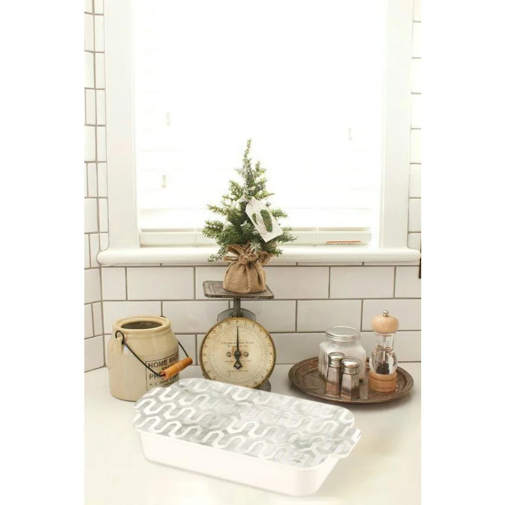 

THE CBD KHV0002 MELAMINE BREAKFAST MARBLE WHITE