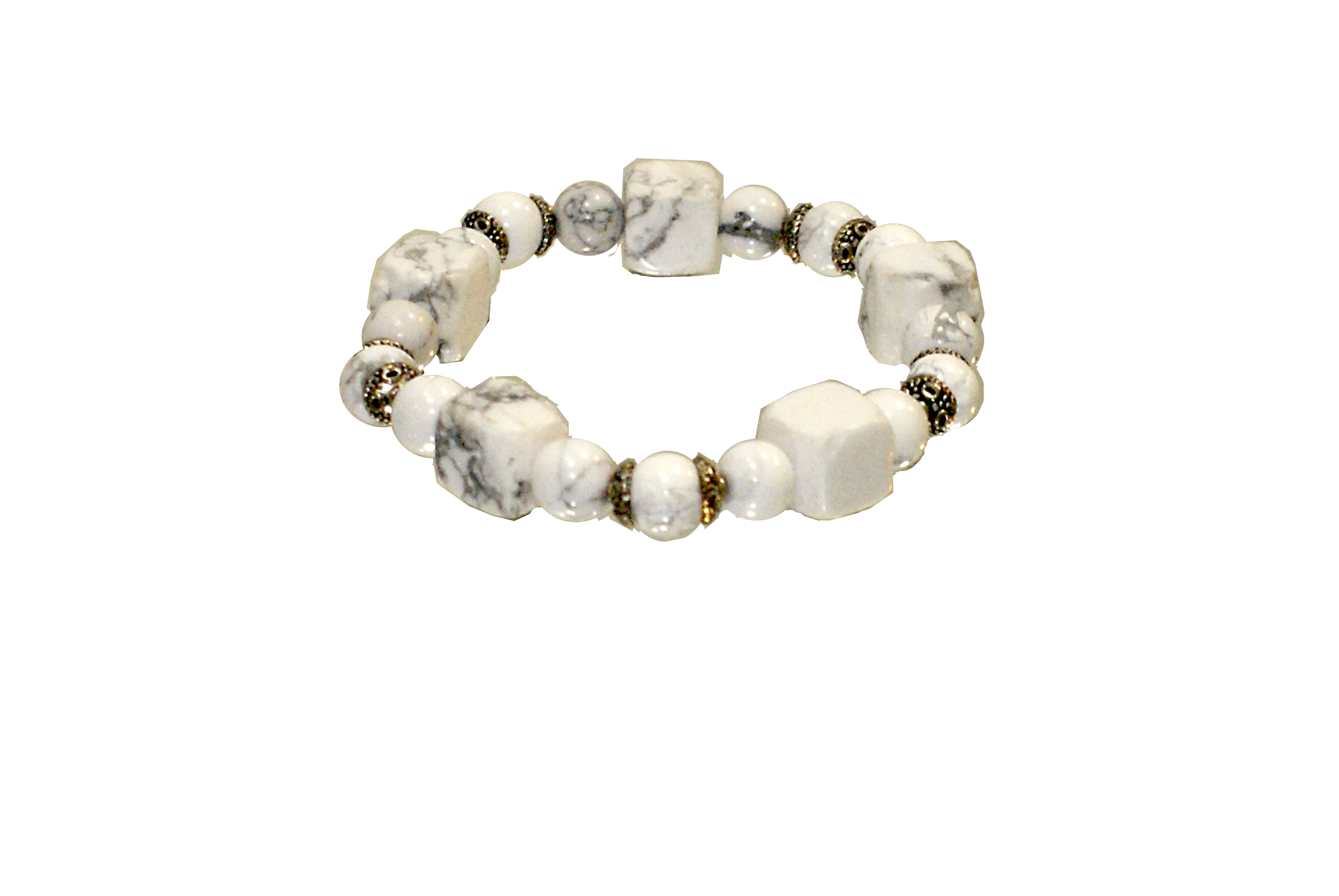 женский браслет AV Jewelry натуральный камень белый агат кахалонг серьги и серебро