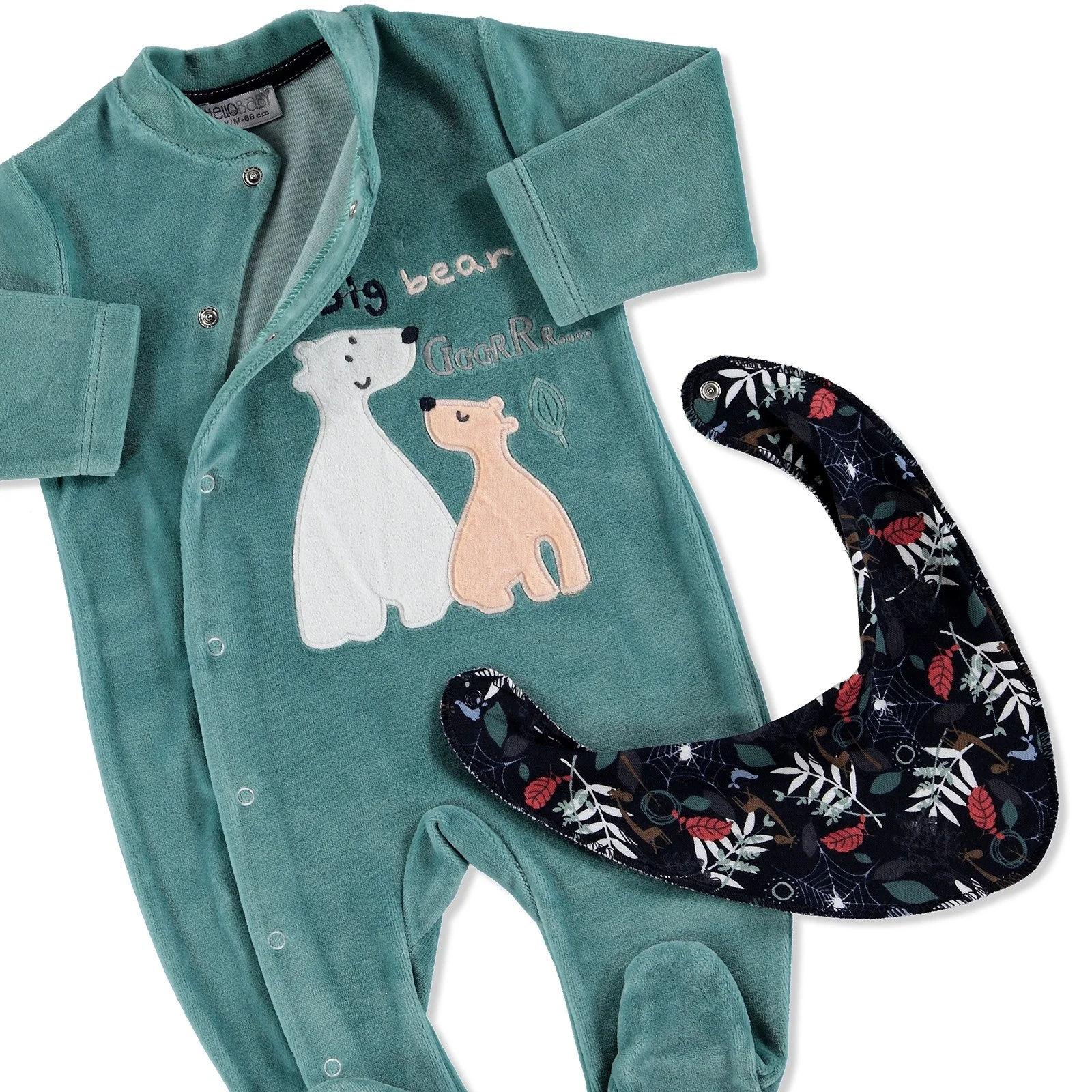 Ebebek HelloBaby/вечерние детские бархатные комбинезоны |