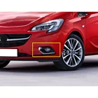Бесплатная доставка автомобильные аксессуары Новый стиль высокое качество легкий монтаж яркий хром 2 шт. передние противотуманные фары светильник рамка для Opel Corsa E 2015 - 2020