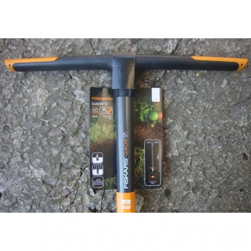 Садовый бур QuikDrill малый Fiskars (1000636)|Земляной бур| |