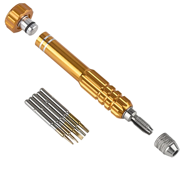 

JCD 6PCS Precision Screwdriver Set of Screw Driver Torx Hex Bit Multi-function Mobile Phone Repair Device Hand Tools