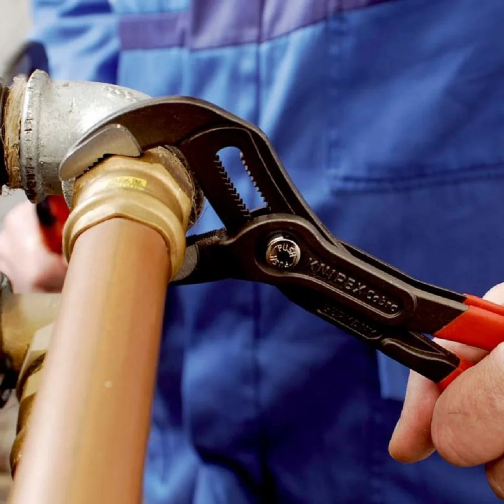 Плоскогубцы для водяного насоса Knipex Cobra высокотехнологичные хромованадиевые