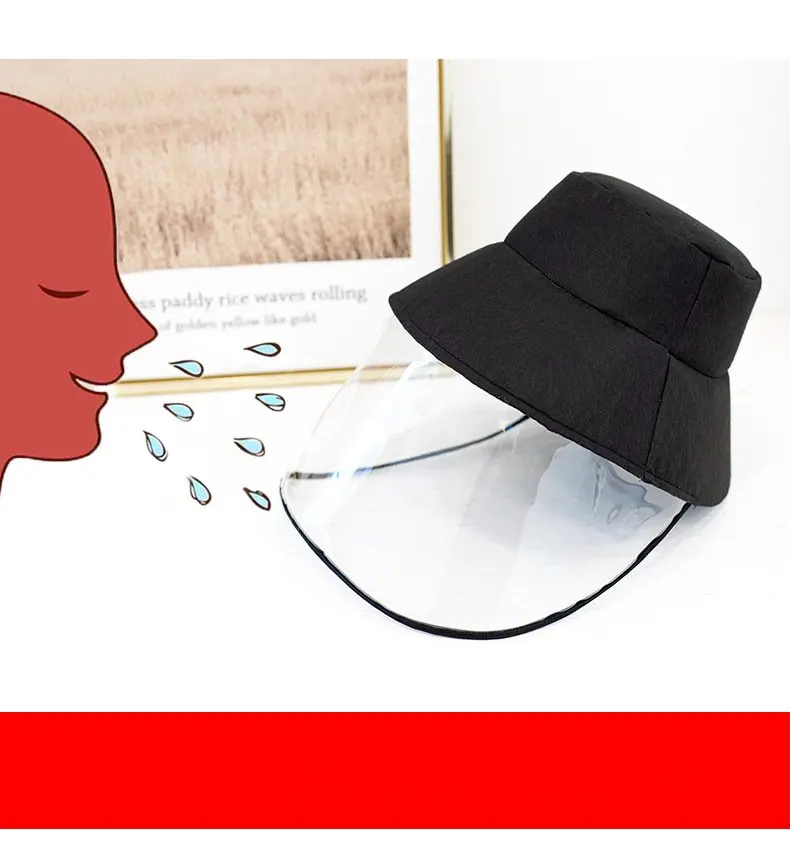 

Cap Anti Pollution Anti-fog Saliva Anti-spitting Protective Cap Outdoor Anti-fog Windbreaker Anti-fog Hat Protective Face Cover