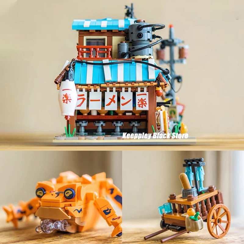 

Конструктор Moc Narutos из аниме «иле рамен»