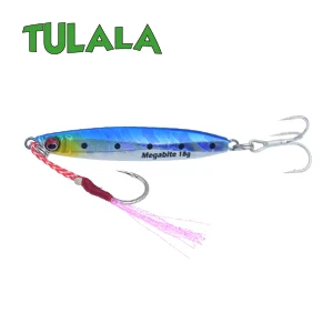 Blue Sardine Tulala литой металл 18 г джиговая блесна на Шор отжимание свинца рыбы SeaBass Рыбалка на щуку Приманка снасти вобберы жесткие приманки - Цвет: Blue Sardine