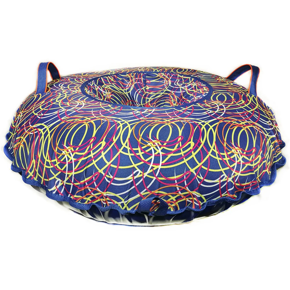 Санки надувные FORWARD &quotВатрушка Принт &quotСпирали на синем&quot 110 см (КСНВ11026)|Санки и