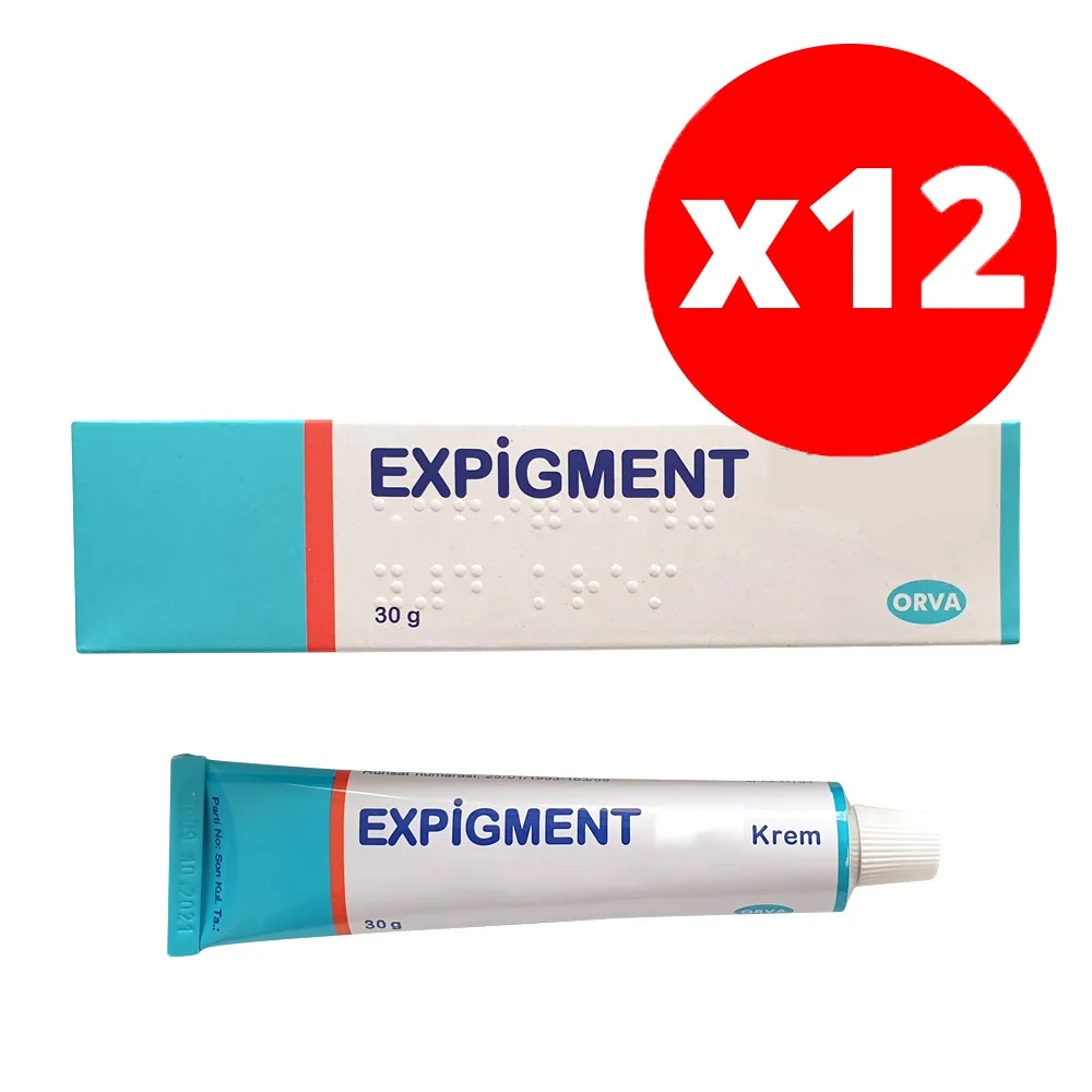 

EXPIGMENT Face and Skin EXP:2022(12pc) Acne Treatment, Fine Wrinkles and Face Damages Caused by the Sun Rays,Skin Bleaching,Skin