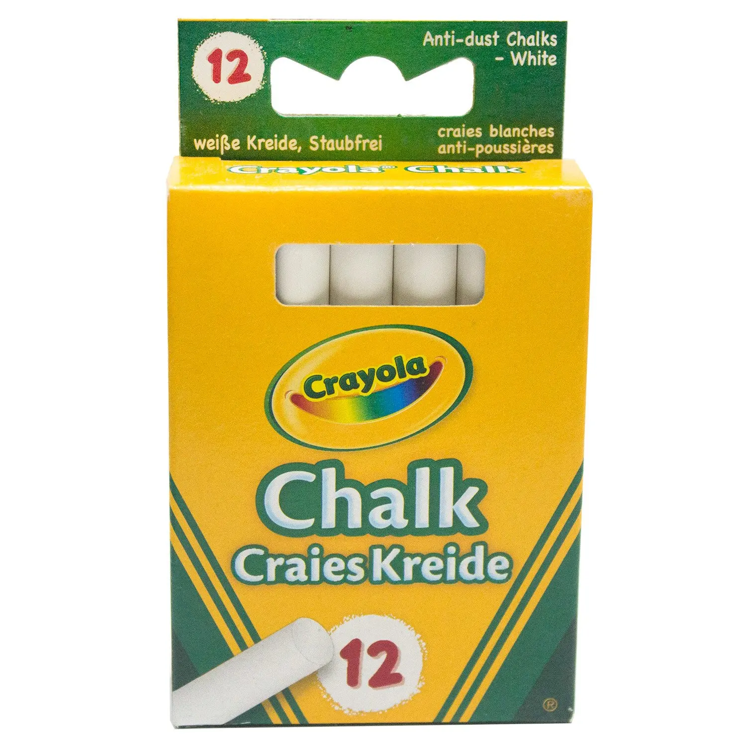 Crayola crayons неосыпающиеся 12 PCs White | Канцтовары для офиса и дома