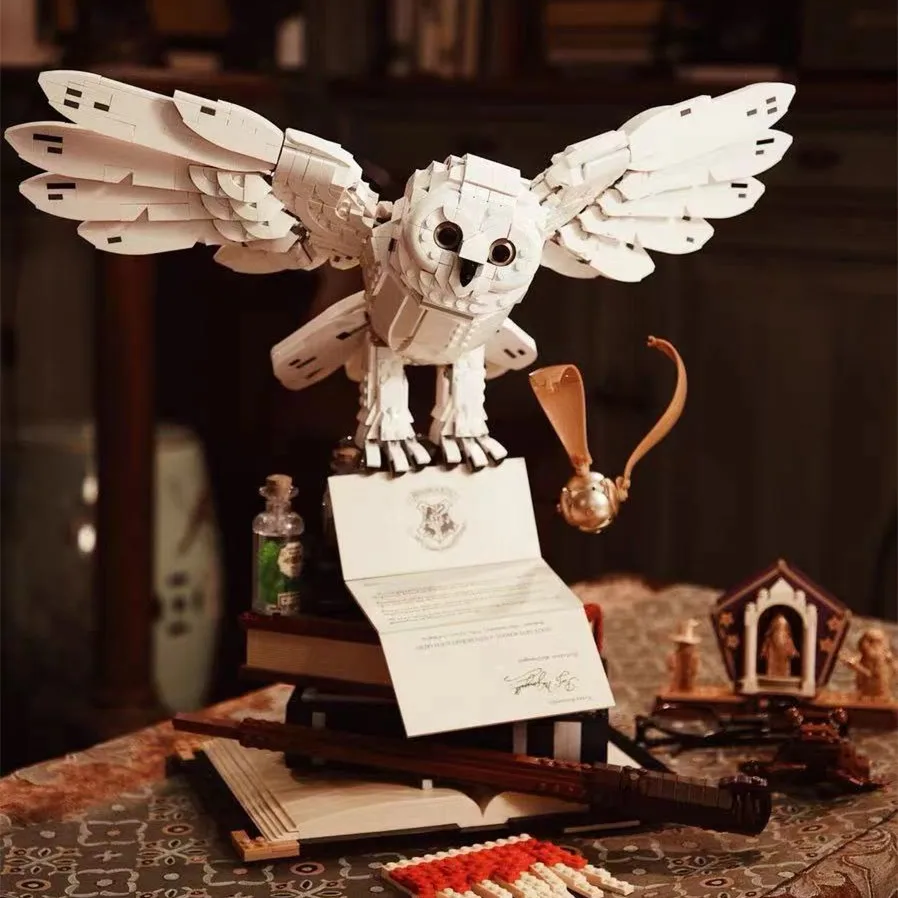 В наличии волшебный замок в горшке Хогвартс иконы коллектор 76391 строительные блоки кирпичи игрушки для детей рождественские подарки - Ждёте письмо из Хогвартса?