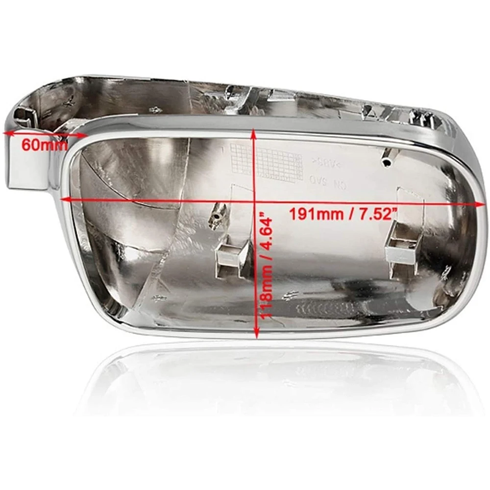 Крышка зеркала заднего вида для VW Golf MK4 Jetta Bora Passat B5 1999-2004 хром | Зеркало и чехлы