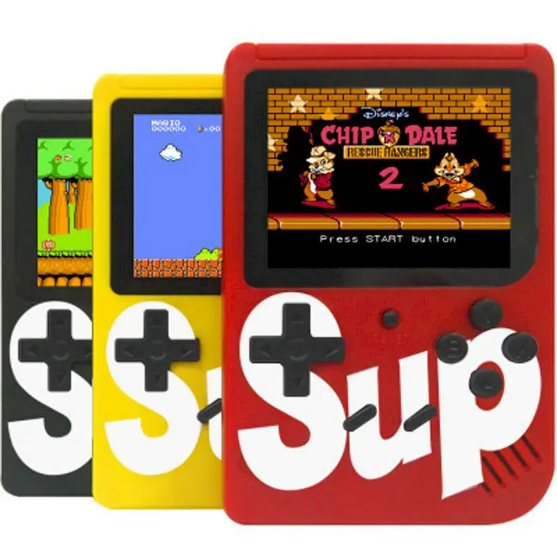 Портативная игровая консоль видео приставка Sup game BOX PLUS 400в1 денди сега |