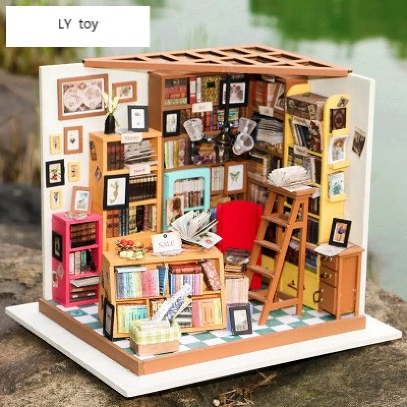 3D трехмерная головоломка Сборная модель ручной работы DIY дом подарок на день