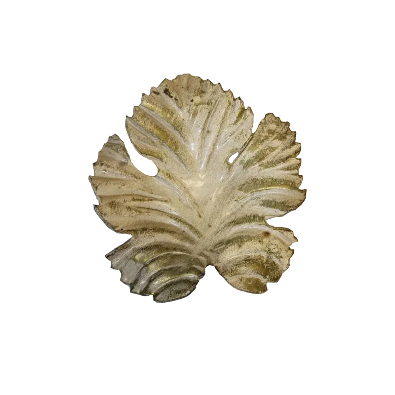 Forged handmade decoration &quotwhite leaf&quot | Jewelry Tools &amp Equipments