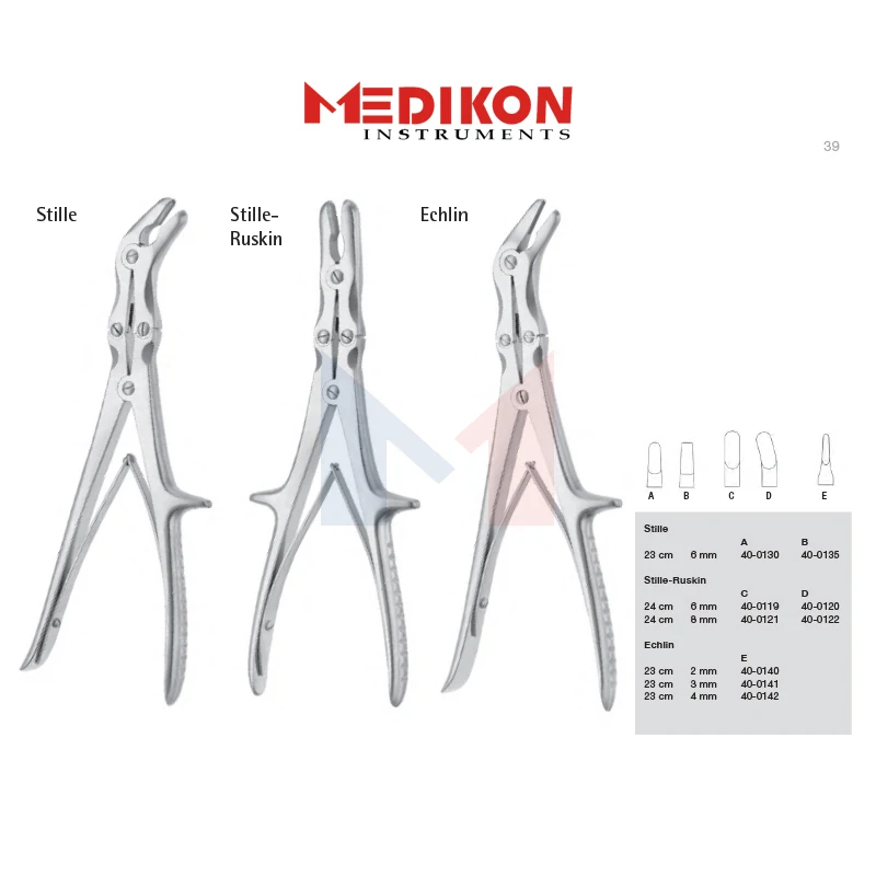 

3 Pieces German Stille Bone Cutting Spine Roungers Neurosurgery Neurosurgical Hospital Clinic Forceps Tools Kits Scissors