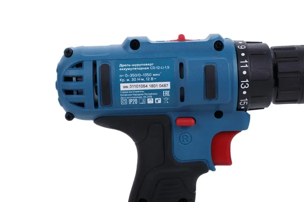 Дрель-шуруповерт аккумуляторная КРАТОН CD-12-Li-1 5 | Инструменты