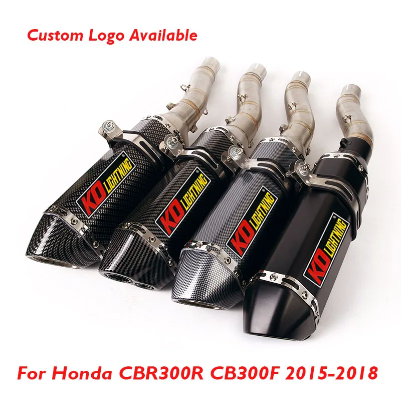 Глушитель выхлопной трубы CBR300R CB300F для Honda | Автомобили и мотоциклы