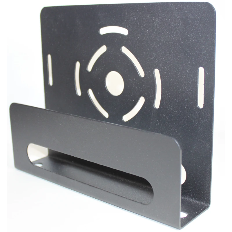 Полка для ресивера тюнера приставки цифрового телевизора Trone Digital black | Дом и сад