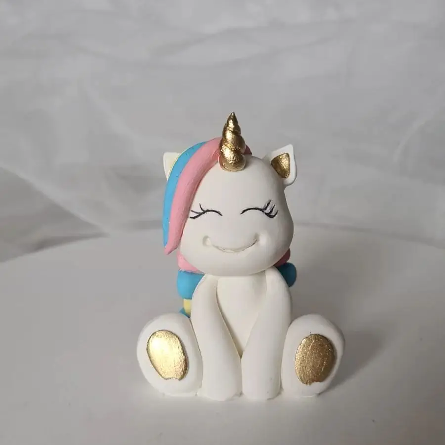Молд 3Д Единорог Милашка молд из пищевого силикона для шоколада единорог высота 7