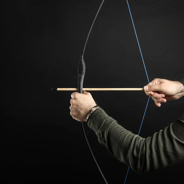 Сувенирное деревянное оружие 'Лук' детский черный 95 см массив ясеня |