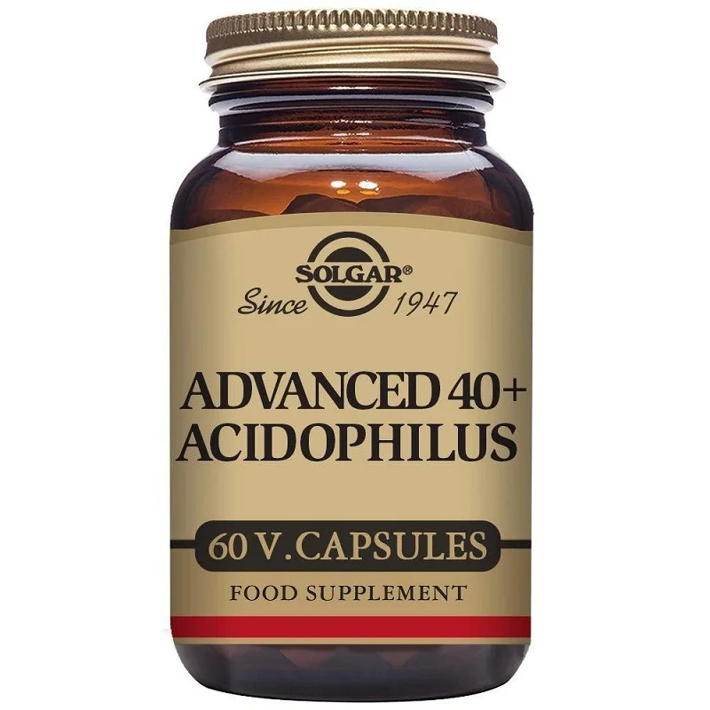 

Advanced 40+ Acidophilus Vegtable Capsules B Laktis Streptococcus Thermophilus Lactobacillus Paracasei Lactobacillus Rhamnosus