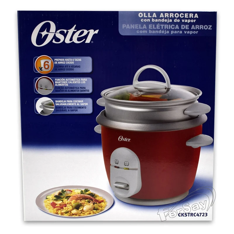 Oster Ckstrc4723 рисоварка 0.6л 350 Вт пластиковый поднос для пароварки съемный
