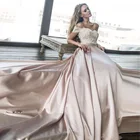 Пикантная формальная вечерняя юбка, Длинная атласная юбка со шлейфом, облегающая юбка невесты из тафты, юбка для мероприятий, шелковая юбка цвета шампанского для выпускного