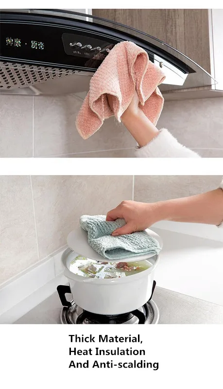 Лидер продаж 1/3/5 шт. супер абсорбент тарелки Microfiber чистящая ткань с высокой пропускной способностью посуда чистый Полотенца бытовой Кухня инструменты