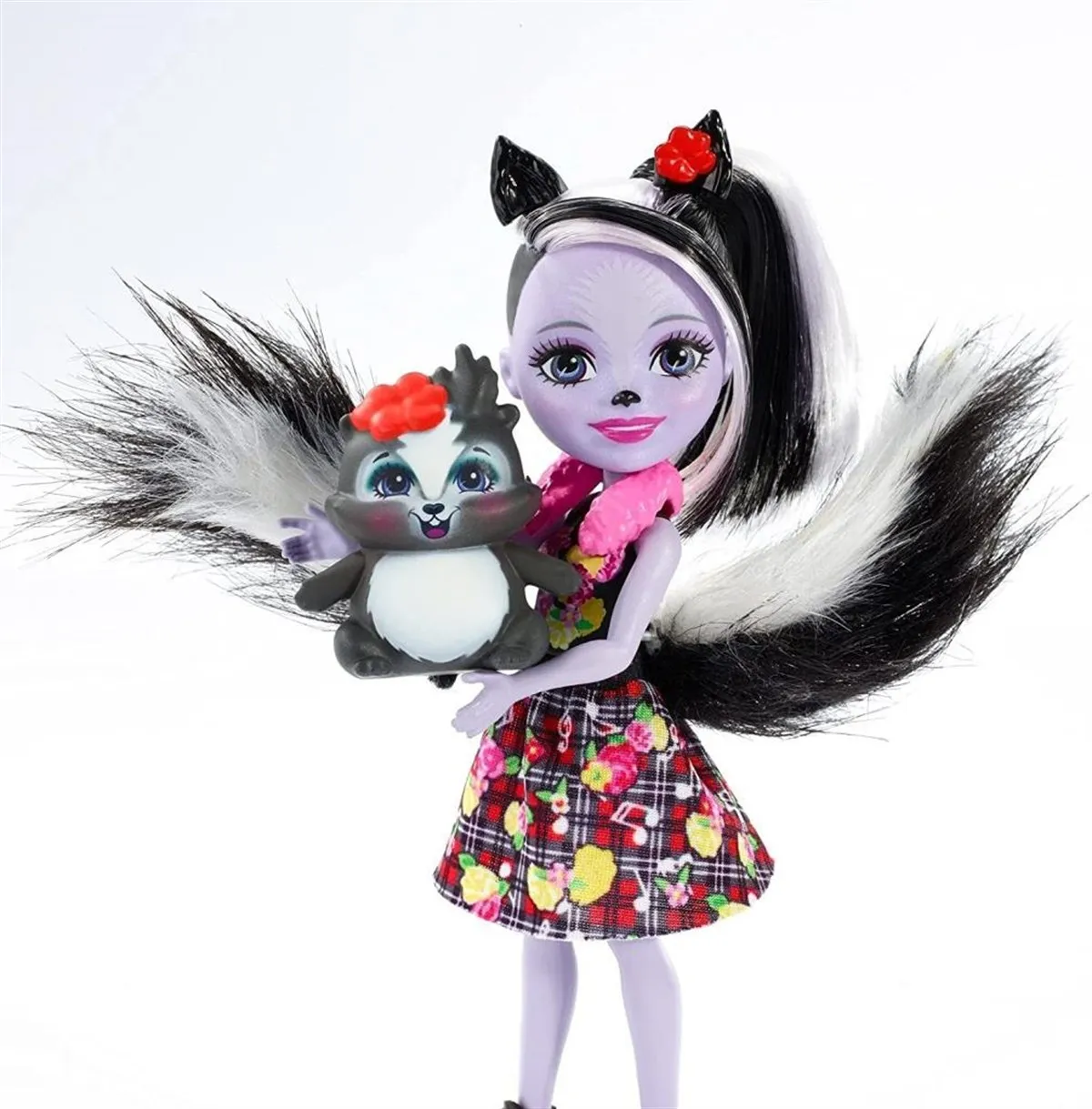 Кукольная база Enchantimals с домашним животным sageskunk и caper fxm72 mattel оригинальная кукла